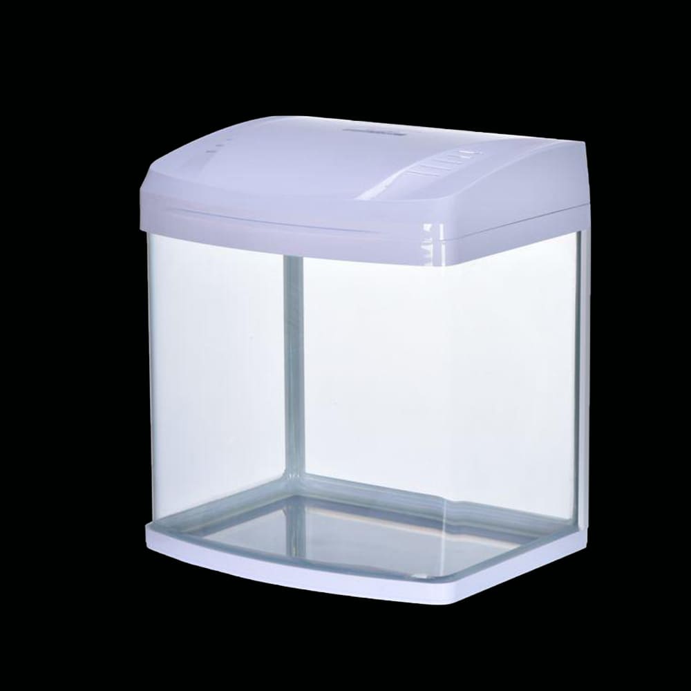 Aquarium Covered aquarium with LED light