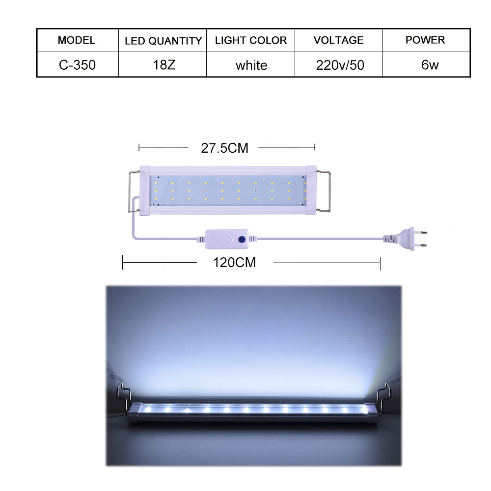 K series ultra-thin aquarium light for plants