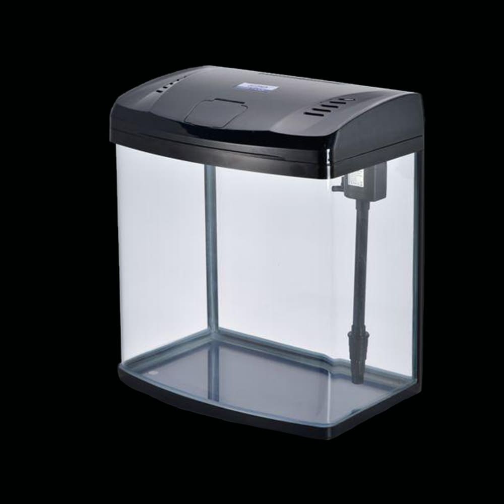 Aquarium Covered aquarium with LED light