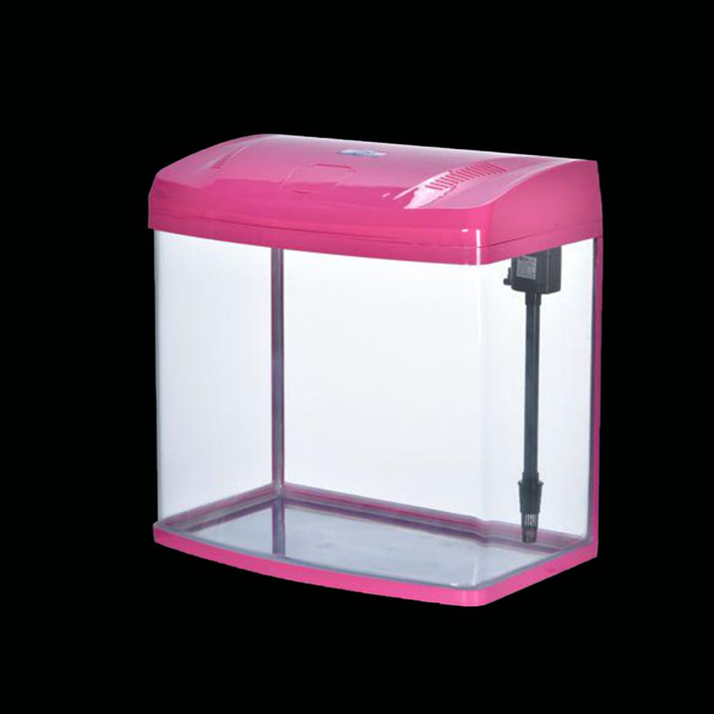 Aquarium Covered aquarium with LED light