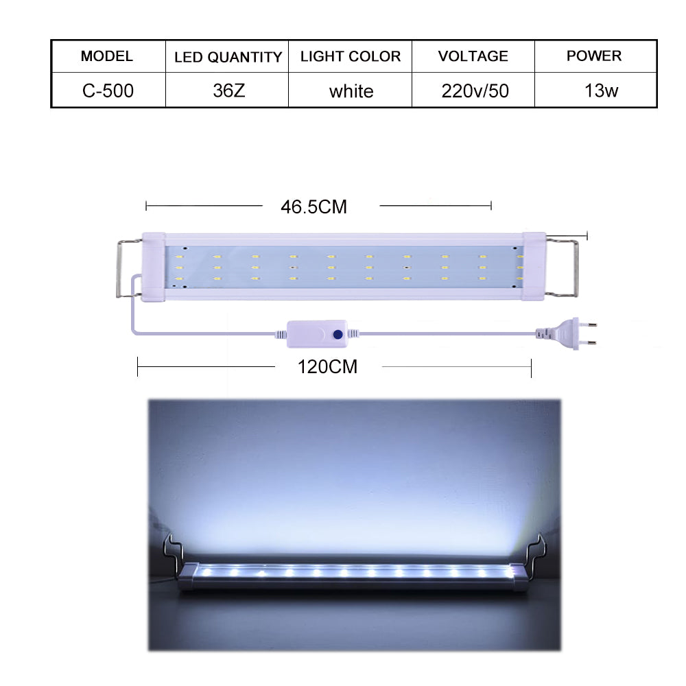 K series ultra-thin aquarium light for plants