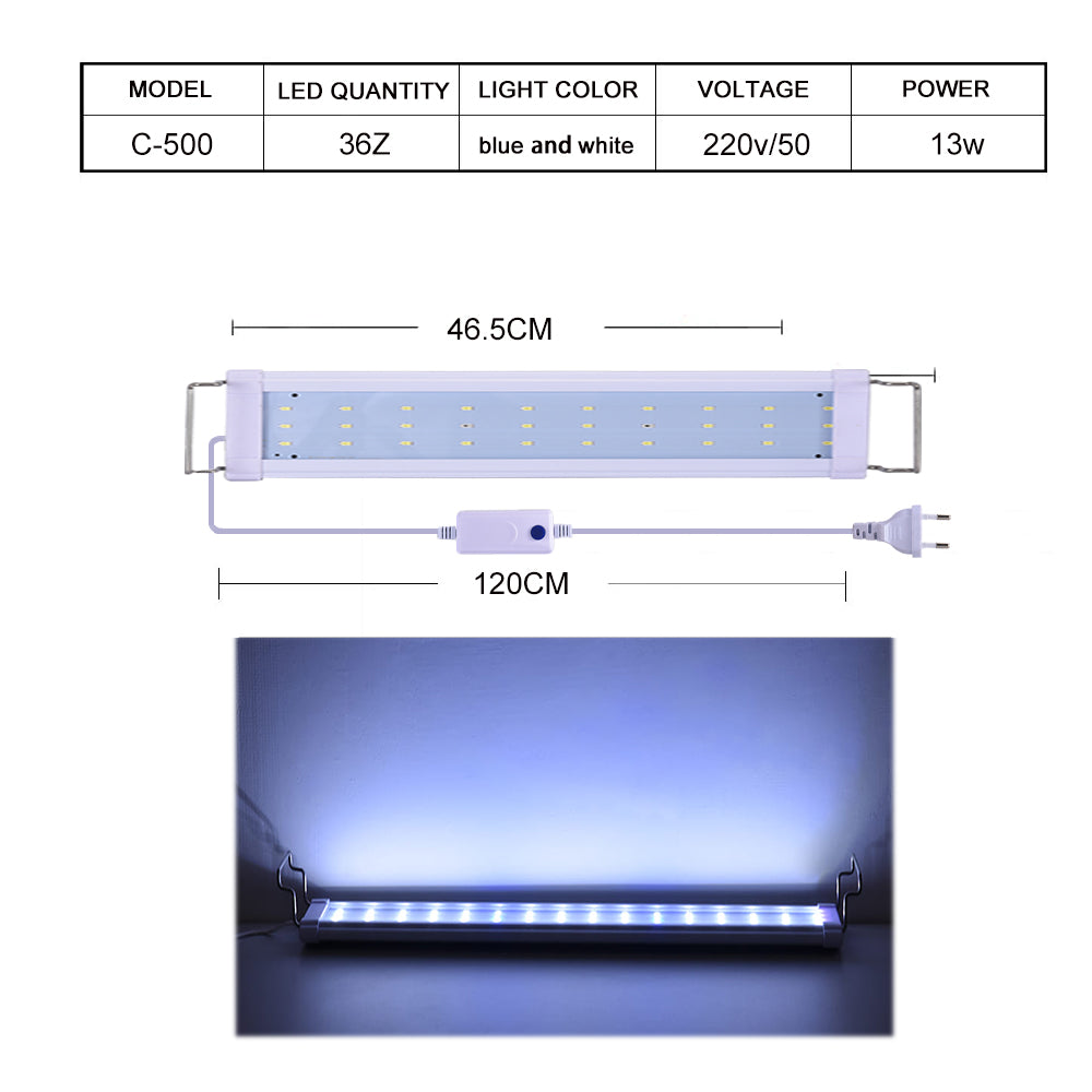 K series ultra-thin aquarium light for plants