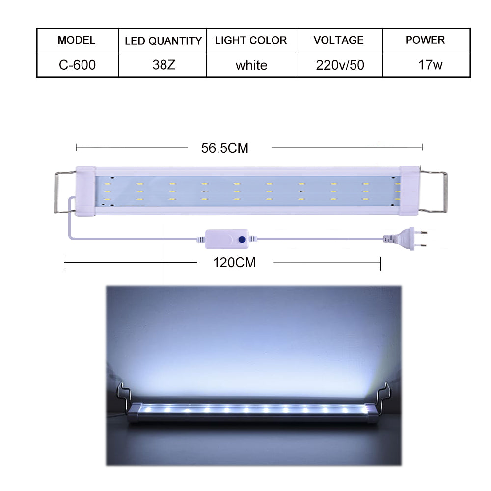 K series ultra-thin aquarium light for plants