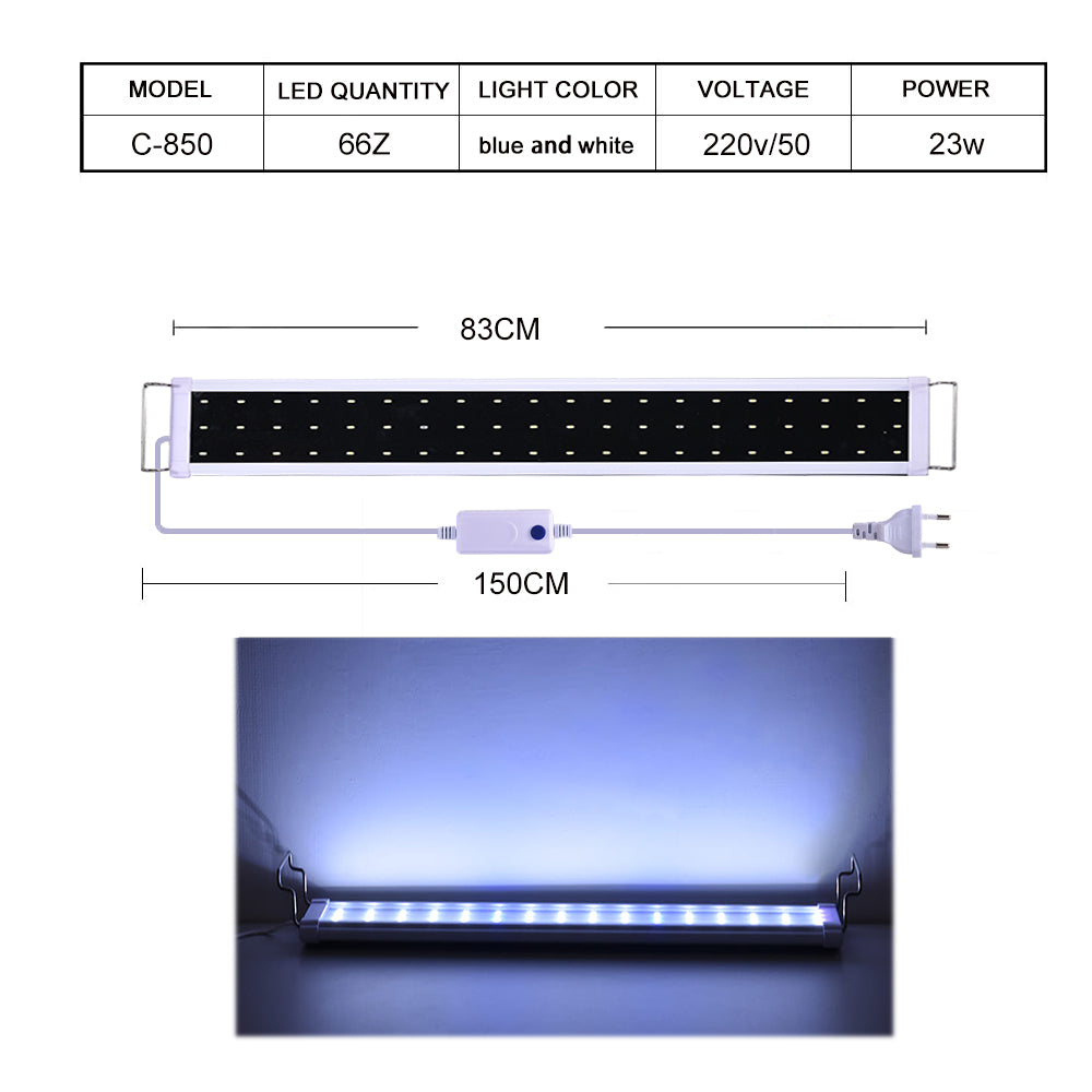 K series ultra-thin aquarium light for plants