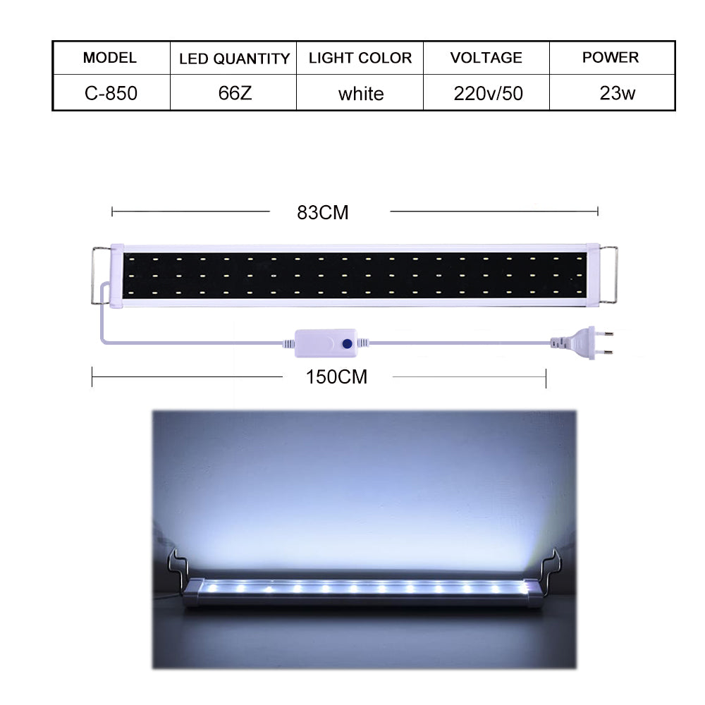 K series ultra-thin aquarium light for plants