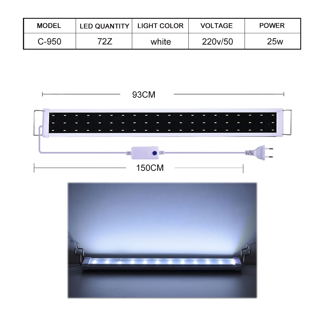 K series ultra-thin aquarium light for plants