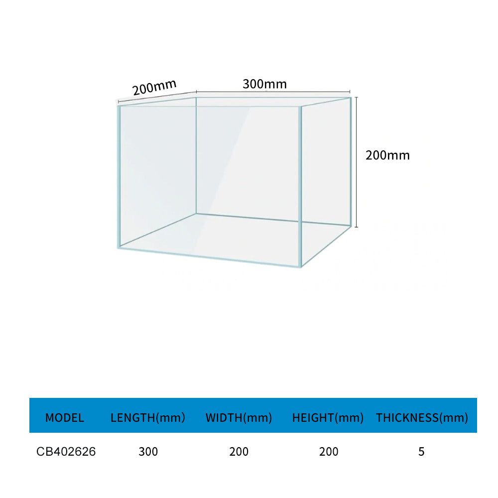 Aquarium ultra-white glass fish tank