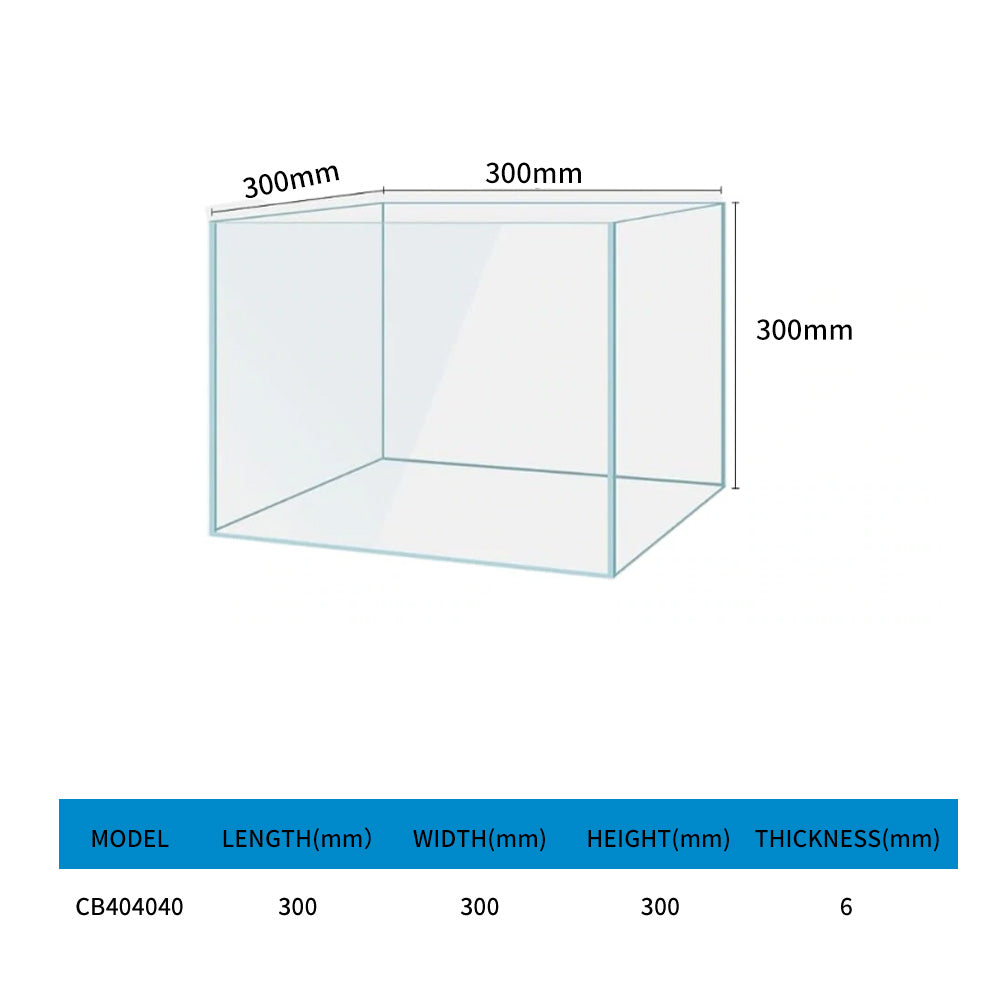 Aquarium ultra-white glass fish tank