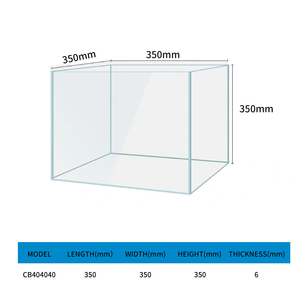 Aquarium ultra-white glass fish tank