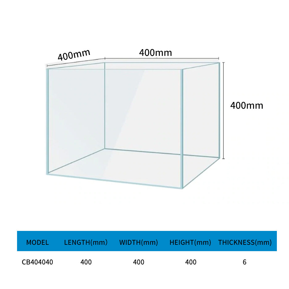 Aquarium ultra-white glass fish tank