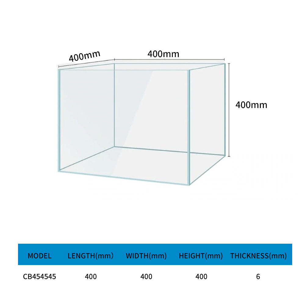 Aquarium ultra-white glass fish tank