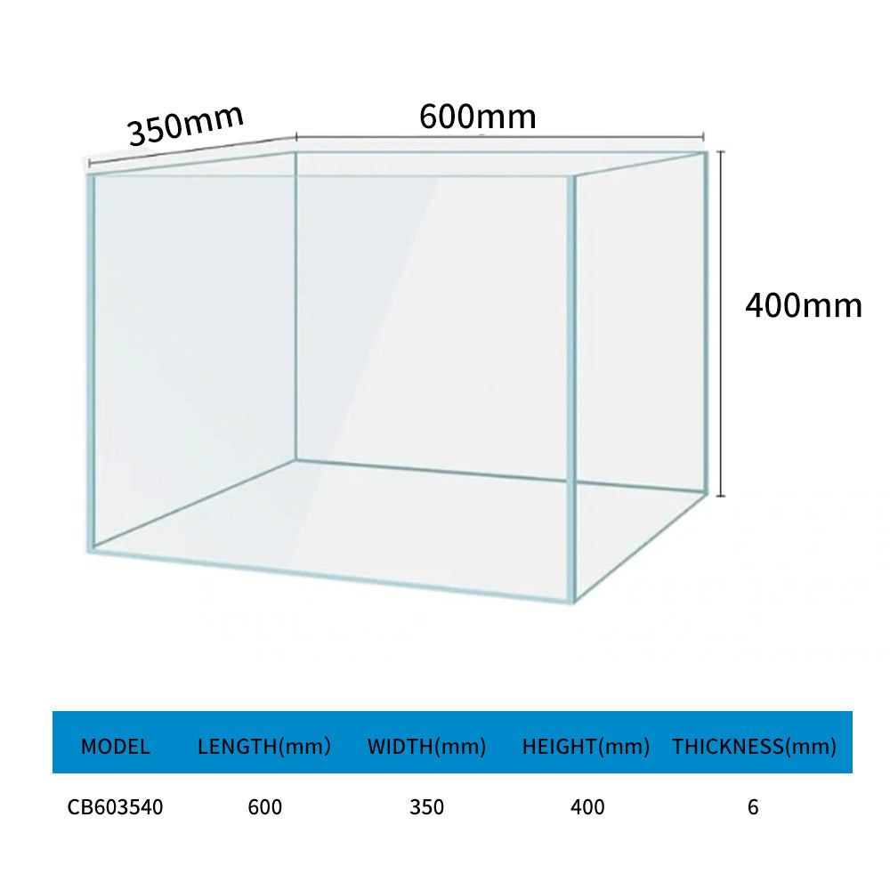 Aquarium ultra-white glass fish tank