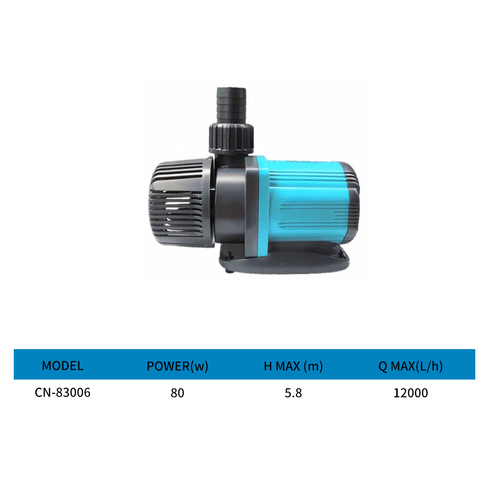 Aquarium AC external control frequency conversion fish pond pump