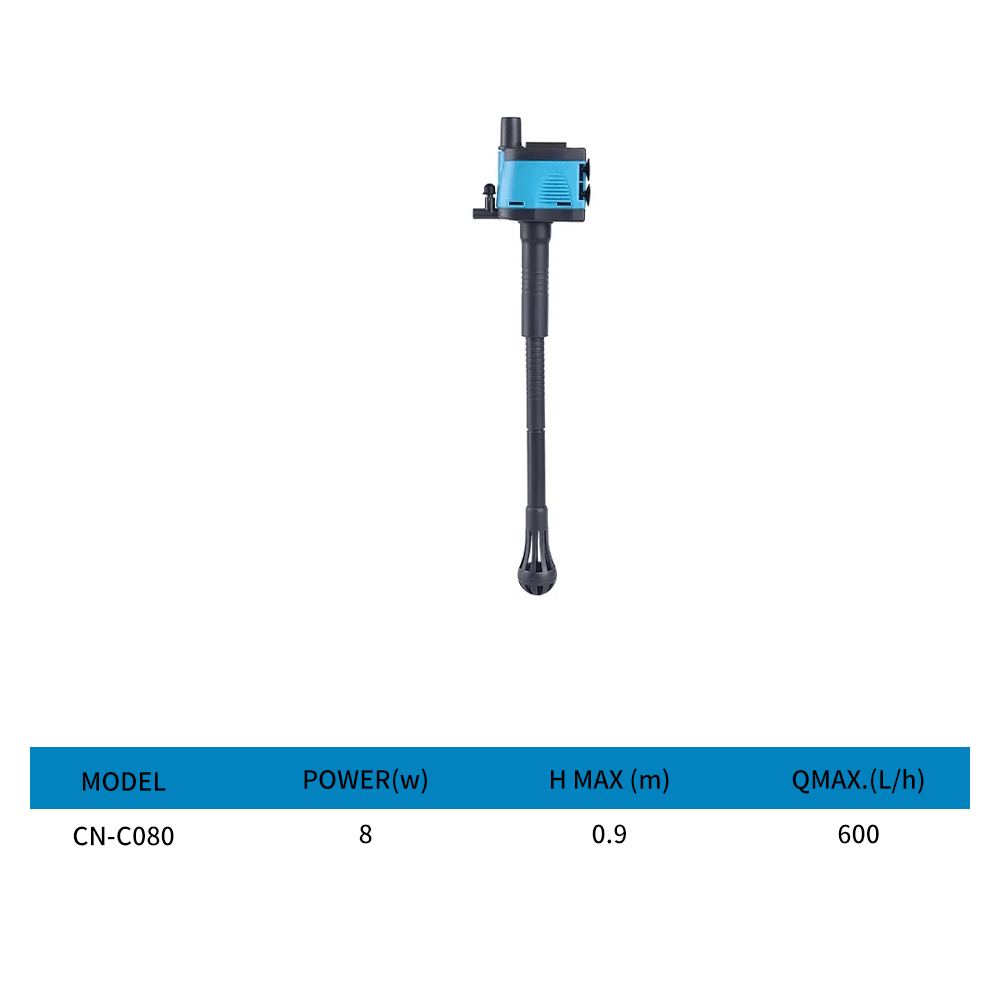 Aquarium three-in-one rigid tube multi-function submersible pump
