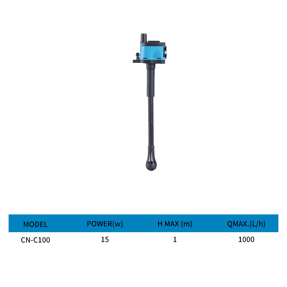 Aquarium three-in-one rigid tube multi-function submersible pump