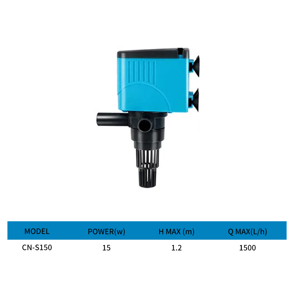 Aquarium three in one submersible pump