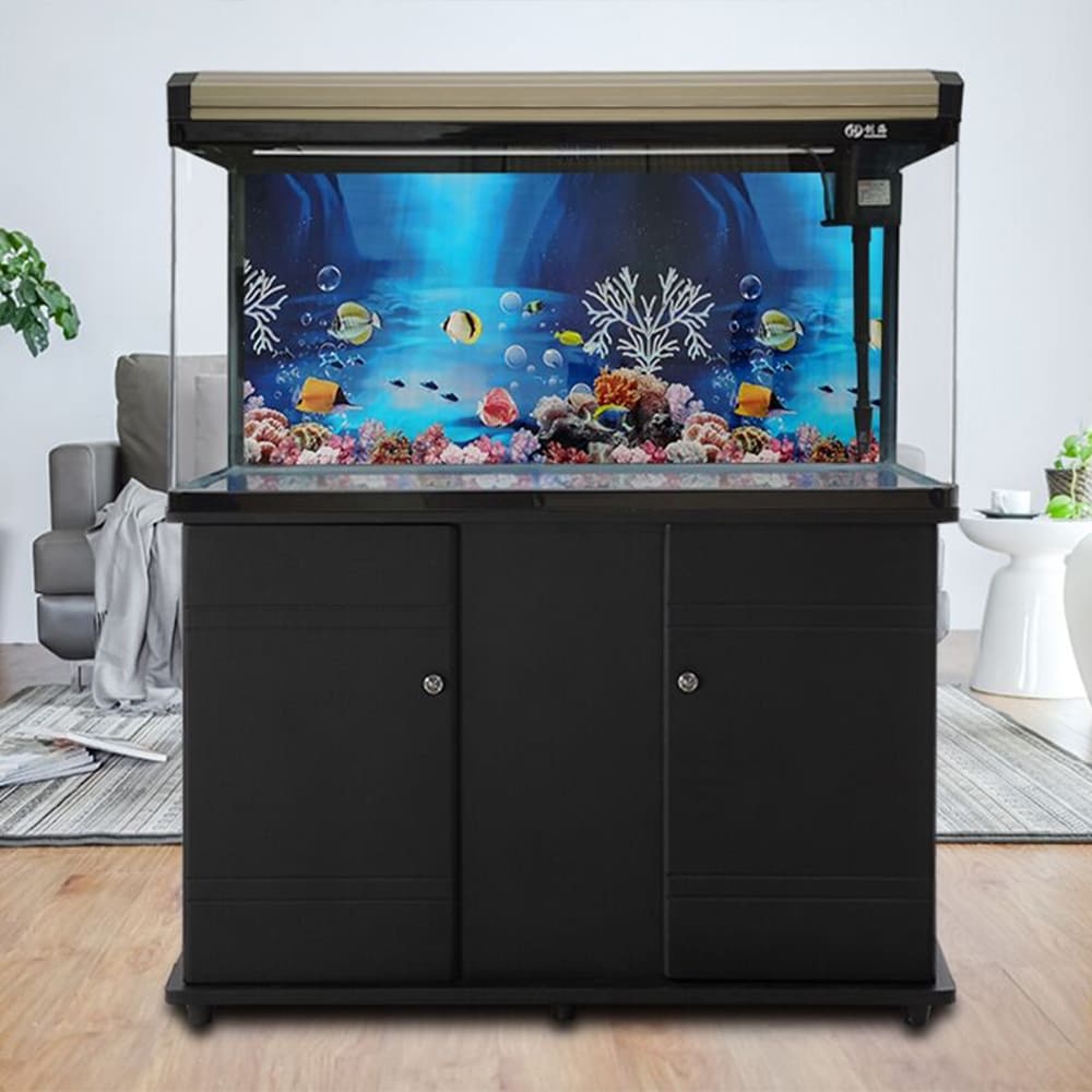 Aquarium classic covered fish tank with LED lights