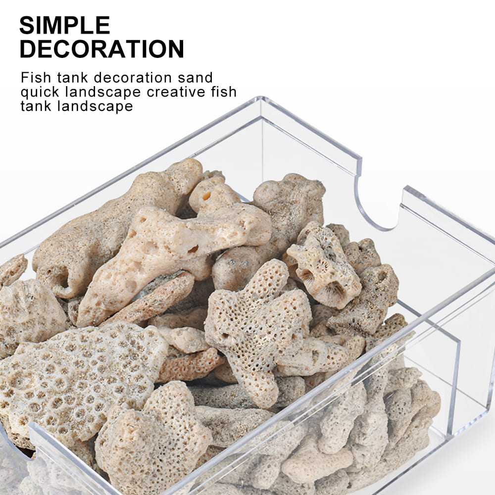 Aquarium Coral sand for aquarium natural landscaping