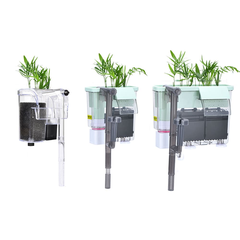 Aquarium Cultivable Plant Wall Mounted Filter
