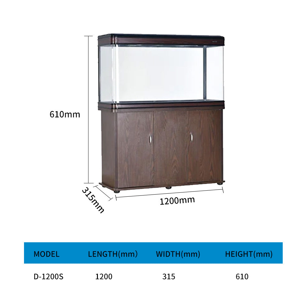 Aquarium classic covered fish tank with LED lights