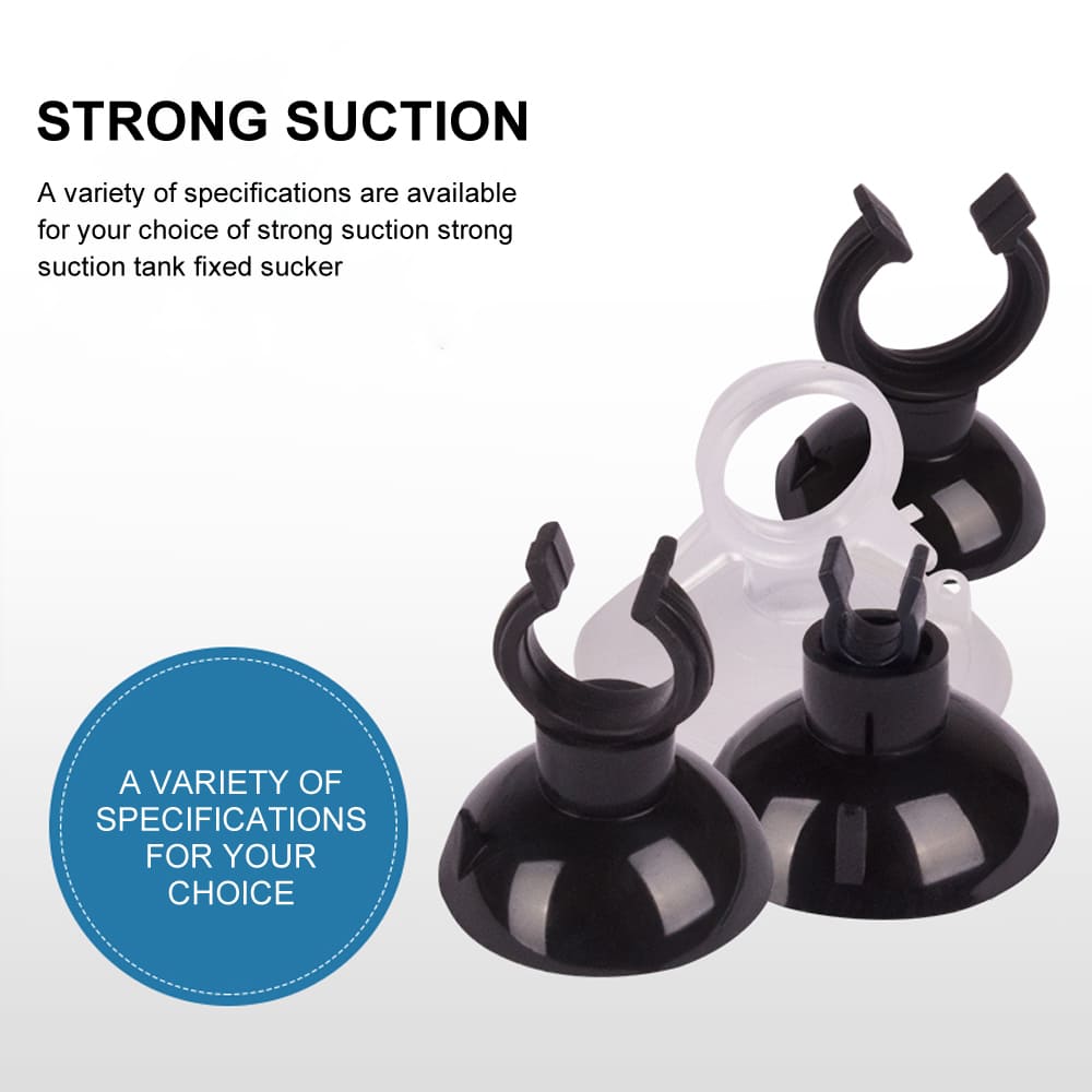 plastic suction cup tube clip