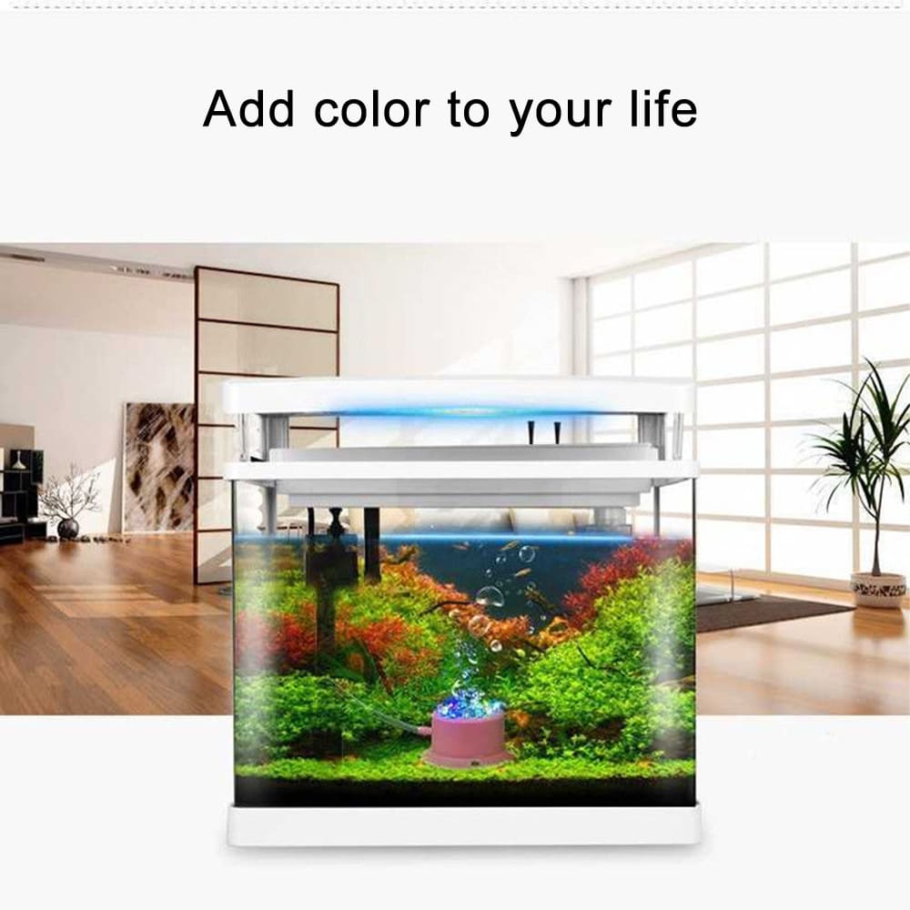 aquarium round led air bubble light