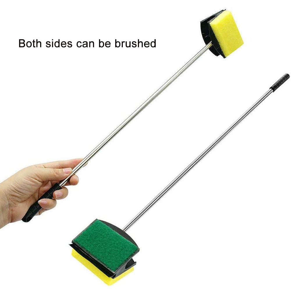 double-sided aquarium cleaning brush