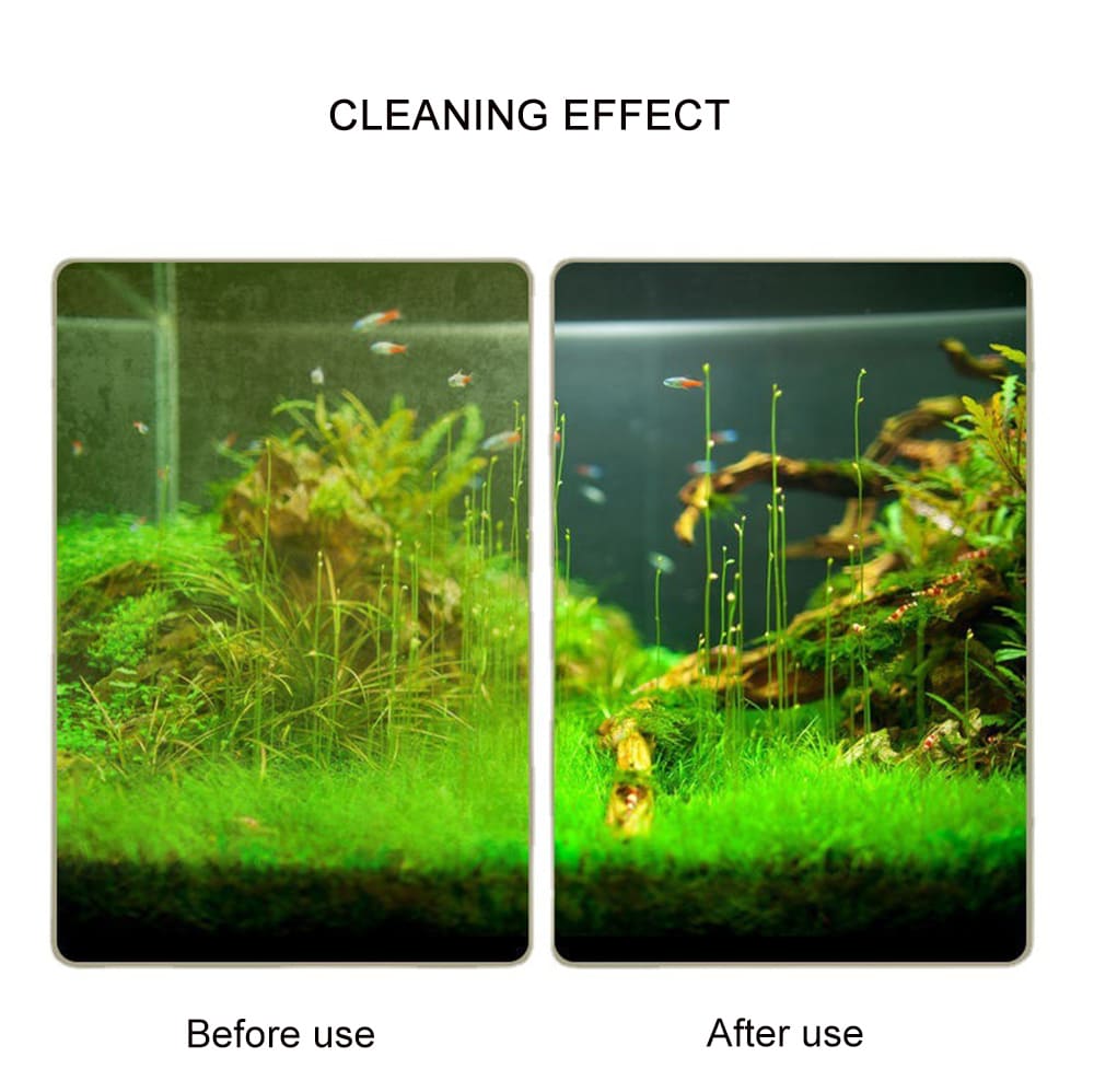 double-sided aquarium cleaning brush