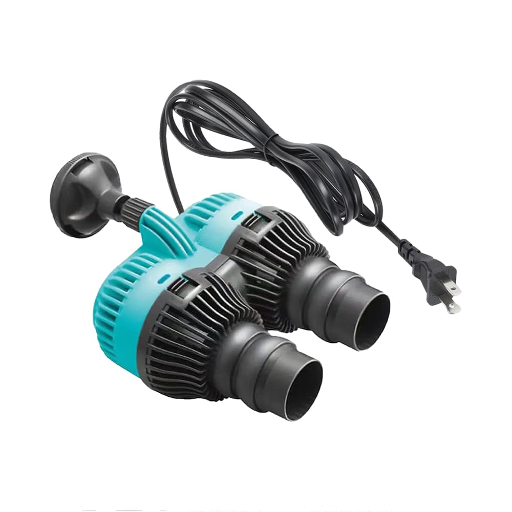 Aquarium double head wave pump