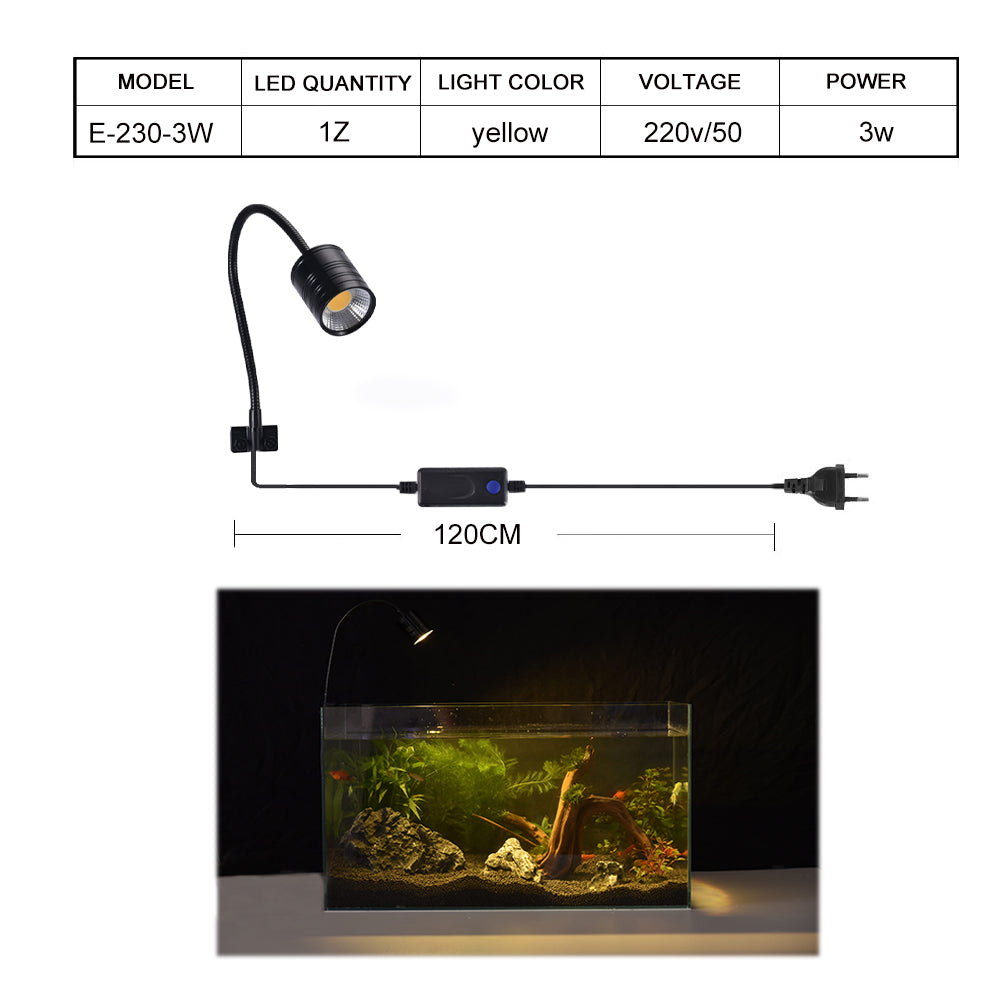 aluminum alloy led aquarium light