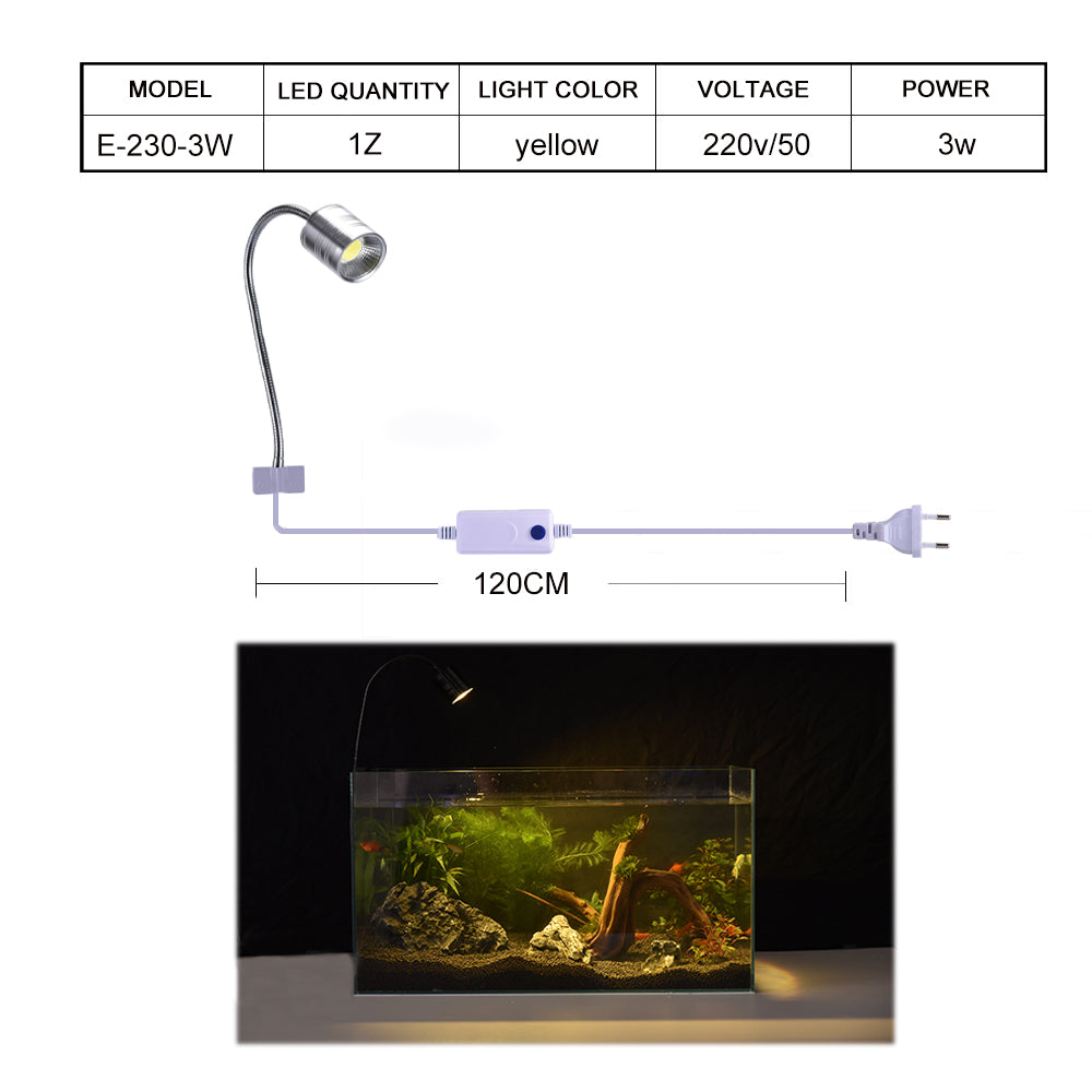 aluminum alloy led aquarium light
