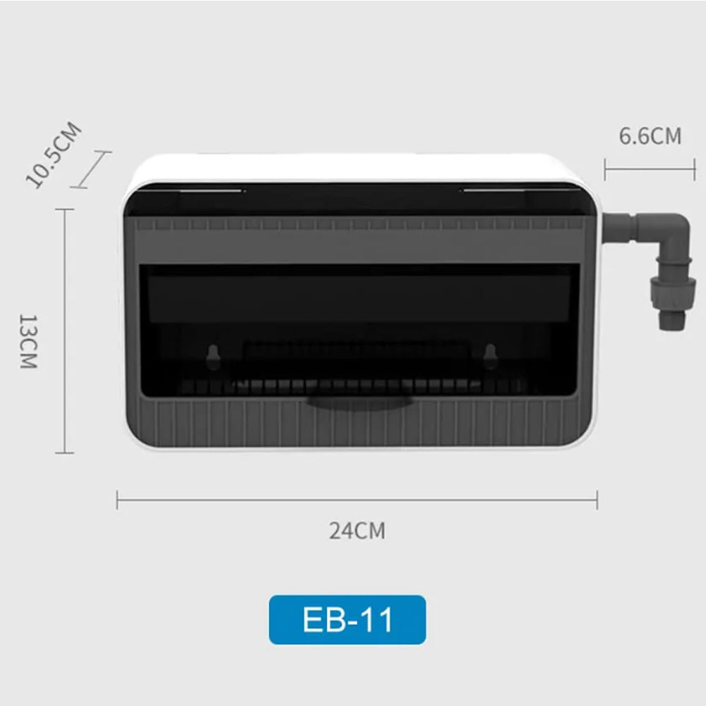 Aquarium Drawer type water curtain filter box