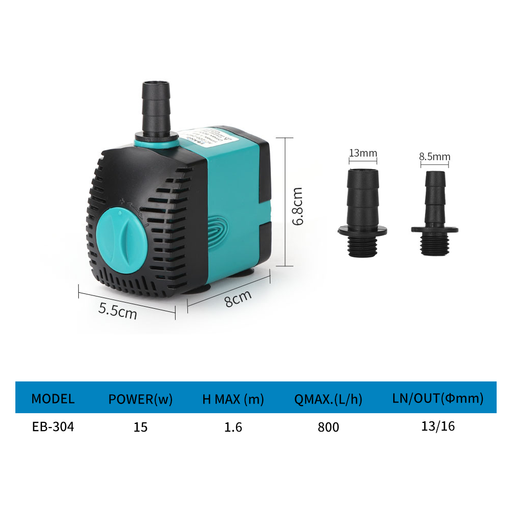 submersible aquarium water pump