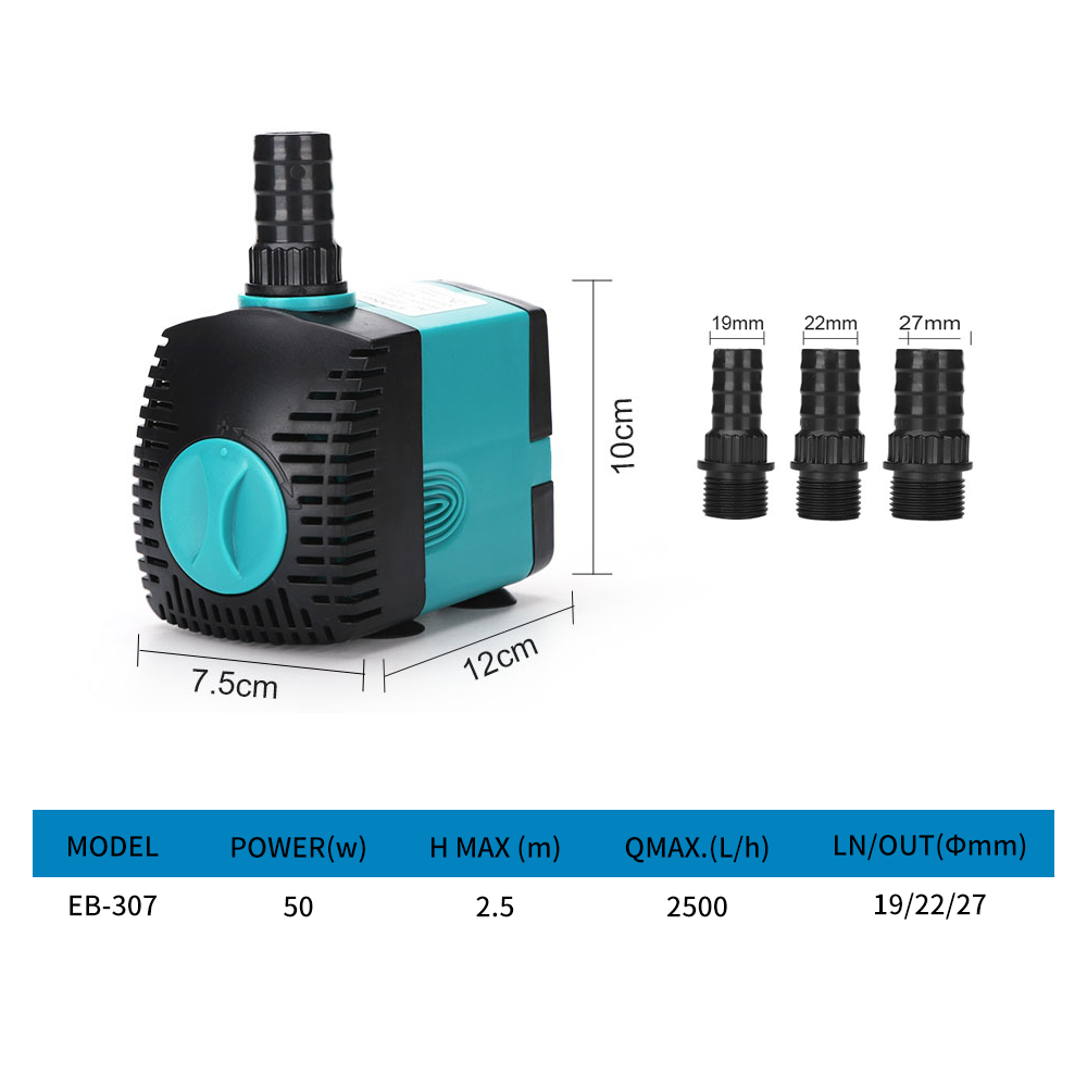 submersible aquarium water pump