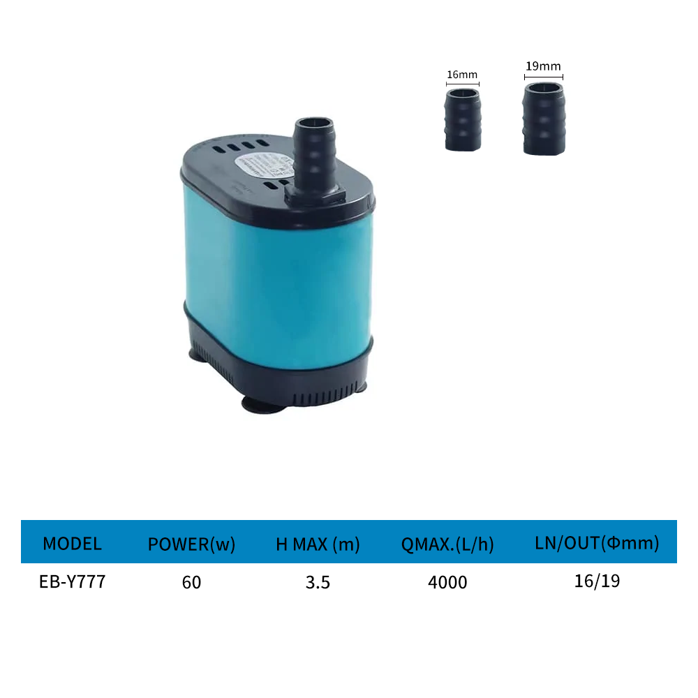 Multifunctional bottom suction pump for aquarium
