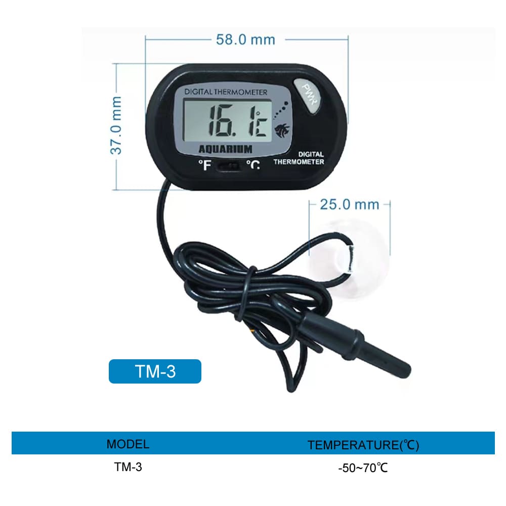 fish tank thermometer digital