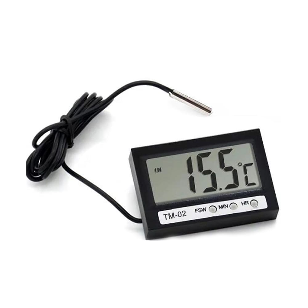 Electronic fish tank thermometer