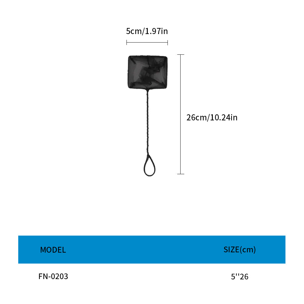 long handle aquarium fish tank small fishing net