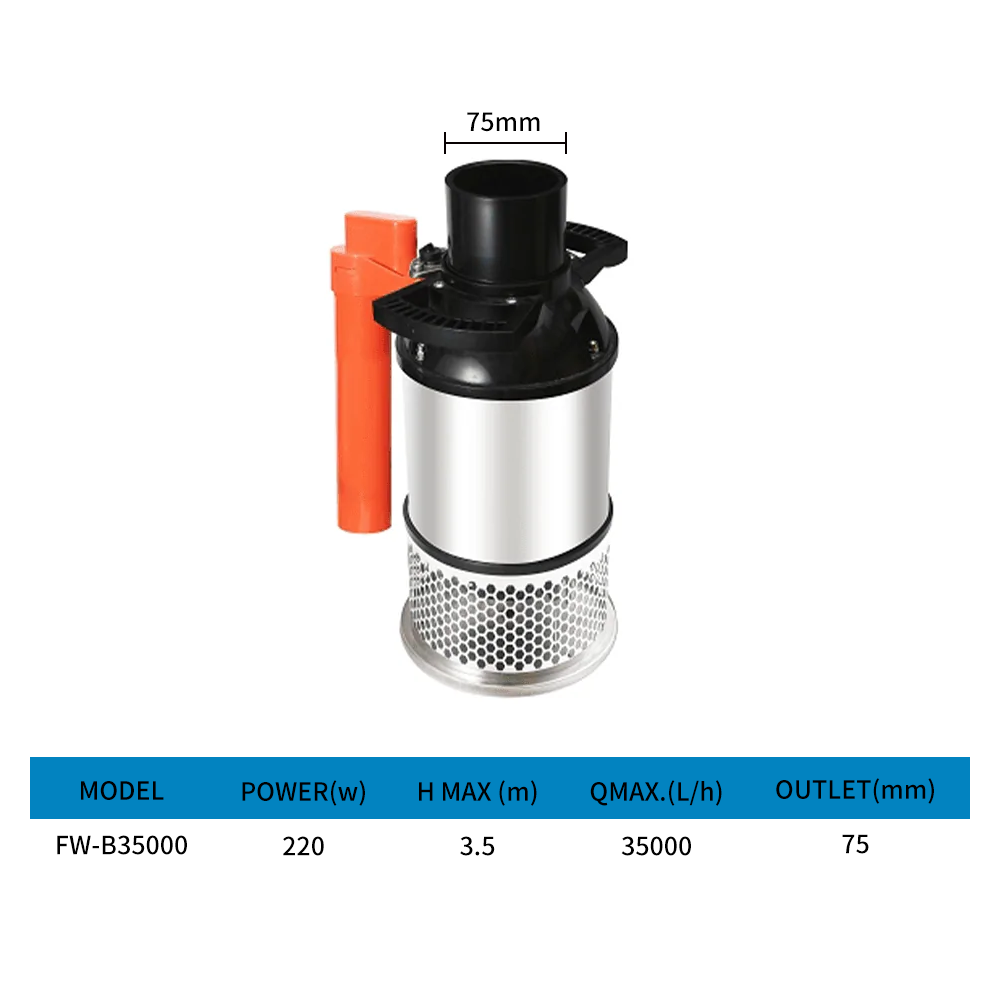 Fish Pond Stainless Steel high volume submersible water pumps