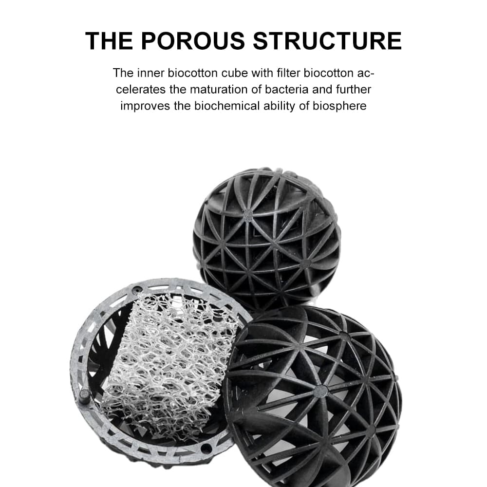 aquarium filter media biological ball