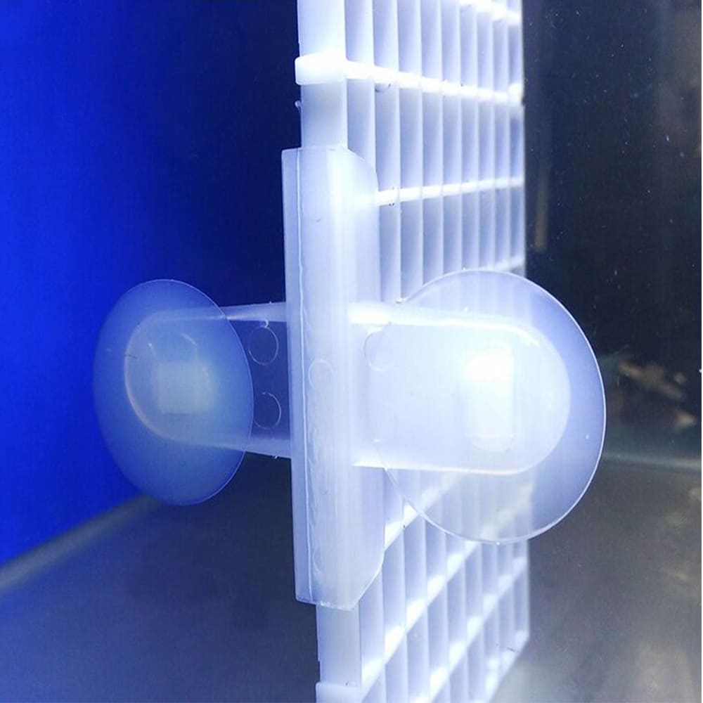 Aquarium glass suction cup