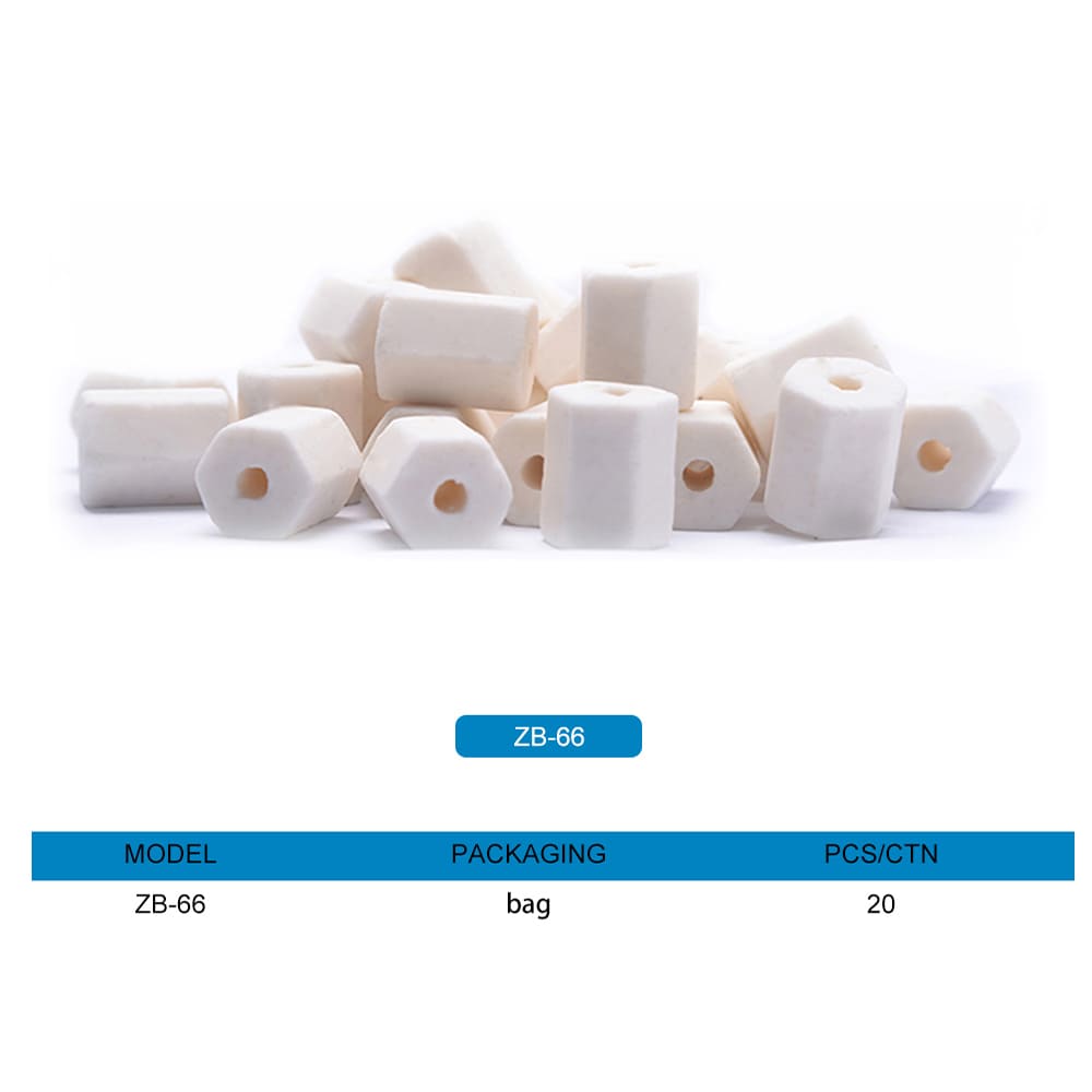 aquarium hexagonal ceramic filter media