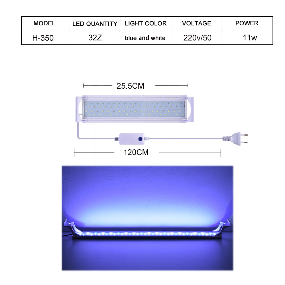 H series led planted aquarium light