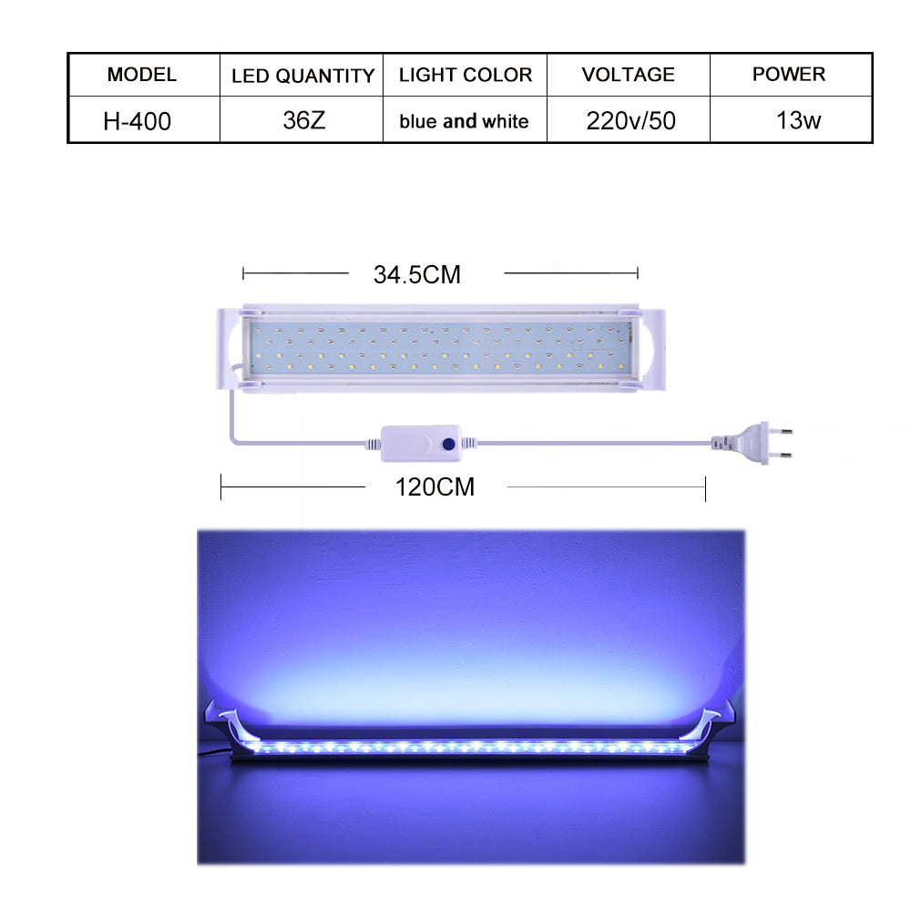H series led planted aquarium light