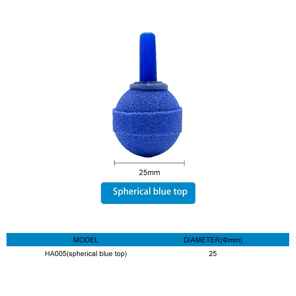 aquarium blue air stone
