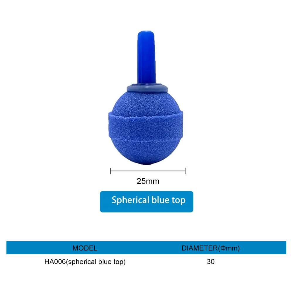 aquarium blue air stone