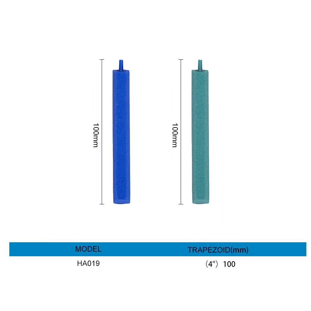 Aquarium blue long strip air stone