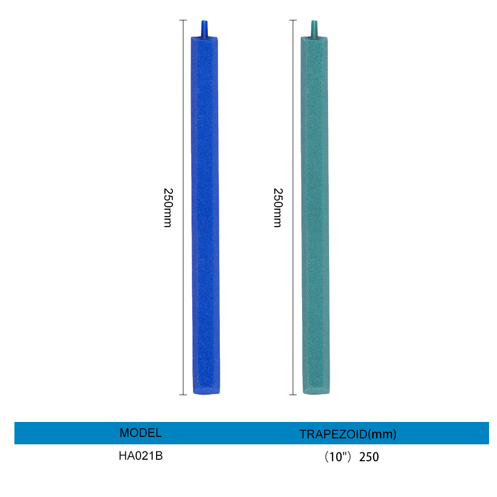 Aquarium blue long strip air stone