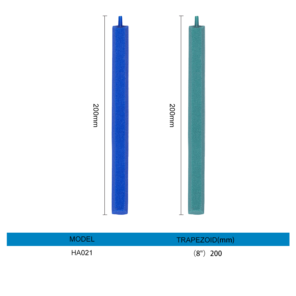 Aquarium blue long strip air stone