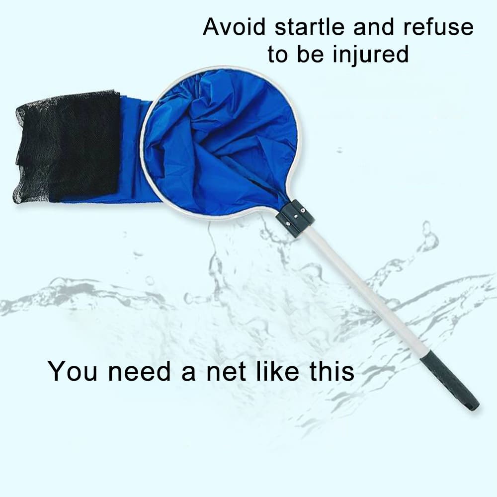long handle aquarium fish net
